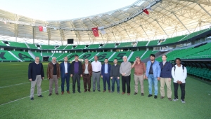SATSO 10. Meslek Komitesi Yeni Stadyumu İnceledi