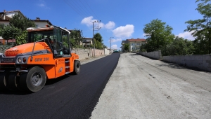 Serdivan’da 110 Farklı Noktaya Sıcak Asfalt