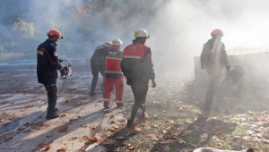 AFAD'ta Gerçeği Aratmayacak Tatbikat