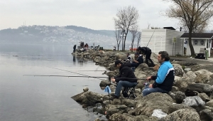 Olta Meraklıları Soluğu Sapanca Gölü’nde Aldı
