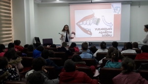 Minik Öğrencilere Diş Sağlığı Eğitimi Verildi