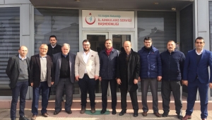 SAĞLIK SEN SAKARYA YÖNETİMİNDEN 112 BAŞHEKİMİNİ ZİYARET