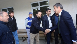 Başkan Alemdar’dan Personele Hayırlı Olsun Ziyareti