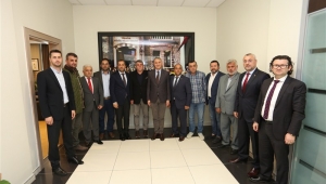 SATSO KONUKLARINI AĞIRLIYOR
