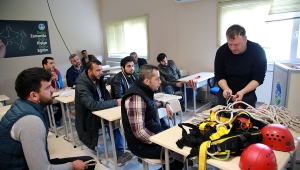 Yüksekte Çalışmanın Kurallarını Öğrendiler