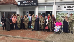 17 ENGELLİ GENÇ TEMSİLİ ASKERLİK YAPTI