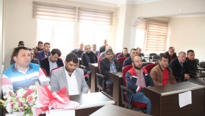 Başkan Soğuk Kadroya Geçen Taşeron İşçilerle Bir Araya Geldi
