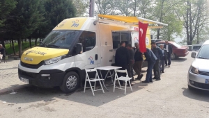 PTT MOBİL ARAÇLARLA HİZMET AĞINI GENİŞLETİYOR!