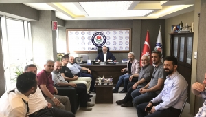 Eğitim-Bir-Sen Genel Başkan Yardımcılarını Ağırladı