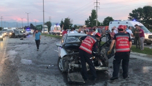 FECİ ZİNCİRLEME KAZA! 6 YARALI
