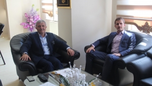 Kaymakam Kurt'tan Başkan Soğuka İade-İ Ziyaret