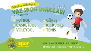 Sapanca Belediyesi Yaz Spor Okulları Başlıyor