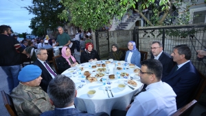 Şehidin Ana Ocağında Kurulan İftar Sofralarında Buluştular