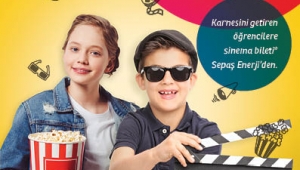 Sepaş Enerji ile “Karneni Göster Sinema Biletini Kazan”