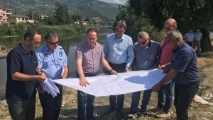 NEHİRDE GONDOL SEFASI! PROJEYE İLK KAZMA VURULDU