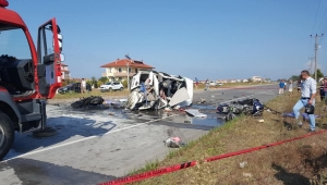 FECİ KAZAYA SEBEP OLAN SÜRÜCÜ CEZAEVİNE GÖNDERİLDİ