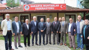 BARO Başkanı Muhtarlara Veda Etti