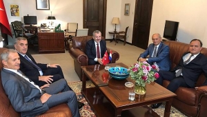 Başkan Toçoğlu Büyükelçiye Başarılar Diledi