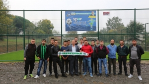 Güneşler ve Mahmudiye'ye Futbol Sahası Yapıldı