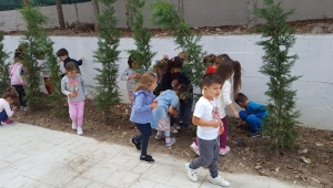 Minik Öğrenciler Toprakla Tanıştılar