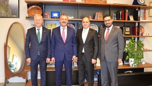 Sakarya Ticaret Borsası Başkanı Cumhurbaşkanlığı Külliye’ sinde