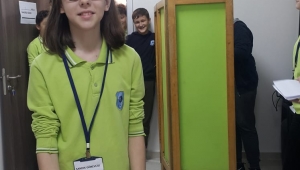 Saü Vakfı Özel Ortaokulunda Okul Başkanlığı Seçimi Yapıldı