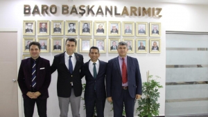 Akdemir ve Çakar'dan Baro Başkanına Ziyaret