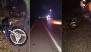 Akyazı'da Motosiklet Kazası! 1 Yaralı