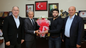 Başkan Dişli; Şampiyonu Ağırladı