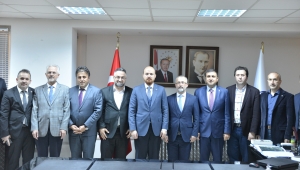 Bilal Erdoğan'dan Rektör Savaşan'a Hayırlı Olsun Ziyareti