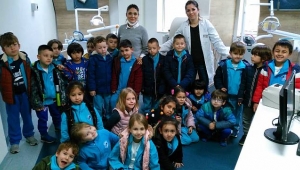 Minikler Diş Hastanesini Gezdi