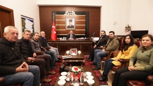 Vali Ahmet Hamdi Nayir'e Ziyaretler Sürüyor