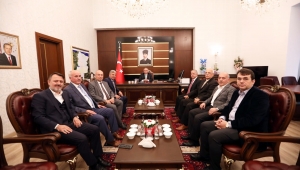 Vali Nayir'e Hayırlı Olsun Ziyaretleri Devam Ediyor