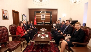 Vali Nayir'e Tebrik Ziyaretleri Sürüyor