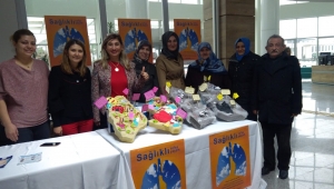 Akciğer Maketleriyle KOAH'a Dikkat Çektiler