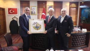 Baş Müşavir Şallı'dan, Başkan Yılmazer'e Ziyaret