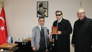 Engelsiz Spor İçin, Çelikel'e Teşekkür Plaketi Verdiler 