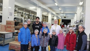 Macera Park Öğrencileri Üretim Tesisi Gezdiler