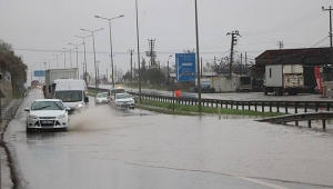 Sağanak Yağışı Hayatı Olumsuz Etkiledi