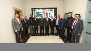 SASİAD'tan SATSO Başkanına Ziyaret