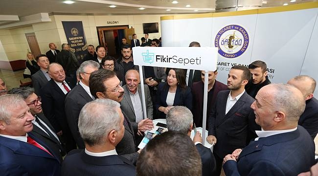 SATSO Fikir Sepeti Projesi Tanıtıldı