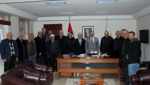 Arifiyeli Muhtarlardan Başkana Hayırlı Olsun Ziyareti