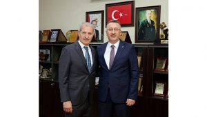 Başkan Dişli'ye Işıksu'dan Ziyaret