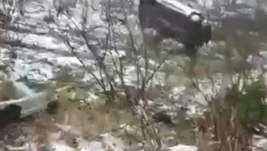 Kaza Yapan Aracı Kurtarma Operasyonu Faciaya Dönüyordu 