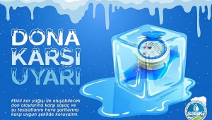 SASKİ'den Don Uyarısı