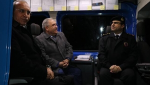 Vali Nayir Polis ve Jandarma Ekiplerini Ziyaret Etti