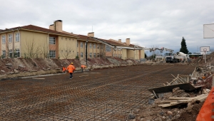 8 DERSLİK EK BİNANIN TEMELİ ATILDI