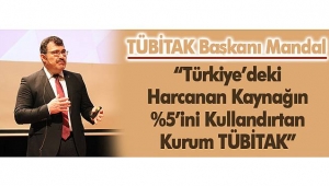 TÜBİTAK Başkanı Prof. Dr. Hasan Mandal SAÜ'de konuştu 