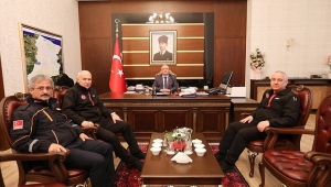 AFAD Heyetinden Vali Nayir'e Ziyaret