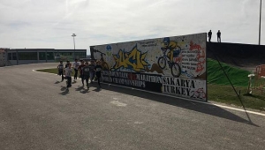 Ayçiçeği Bisiklet Vadisi'nde Atletizmciler Yarıştı